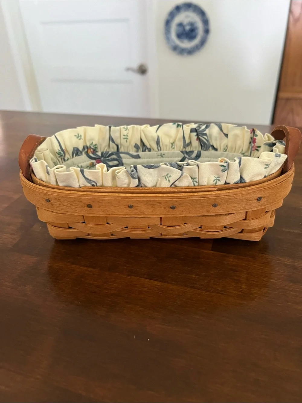 Longaberger Lavender Booking Basket, 1994
